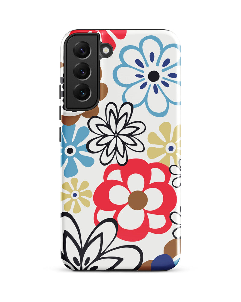 Abstract Floral Cabin Case for Samsung®