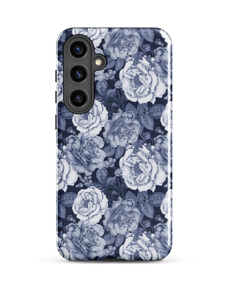 Denim Floral Cabin Case for Samsung®