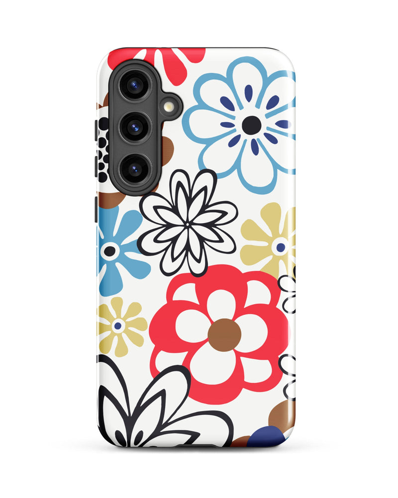 Abstract Floral Cabin Case for Samsung®