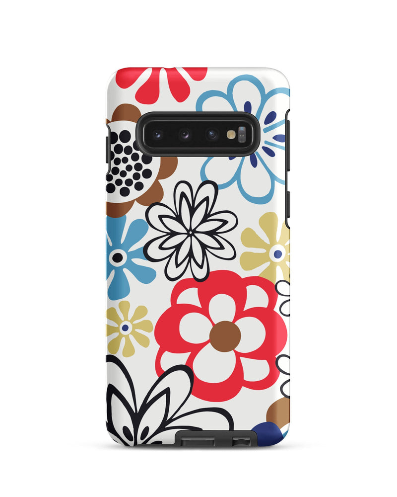 Abstract Floral Cabin Case for Samsung®