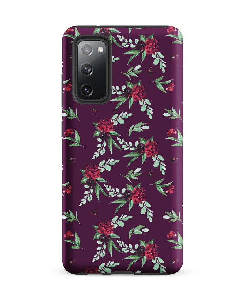 Cranberry Floral Cabin Case for Samsung®