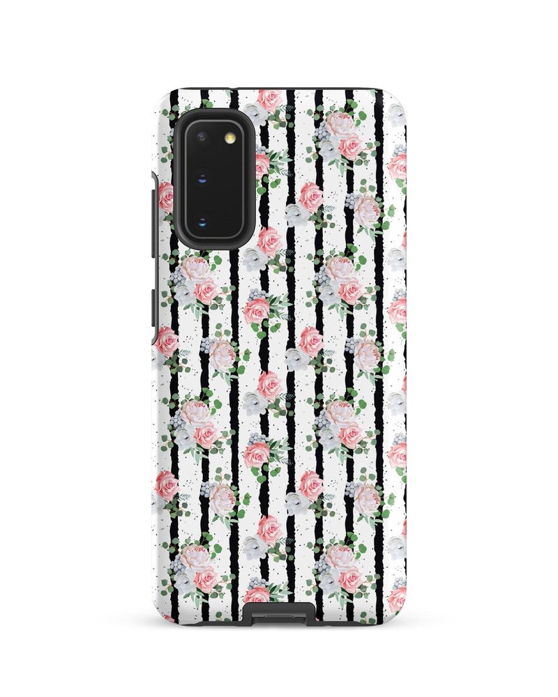 Black White and Blooms Cabin Case for Samsung®