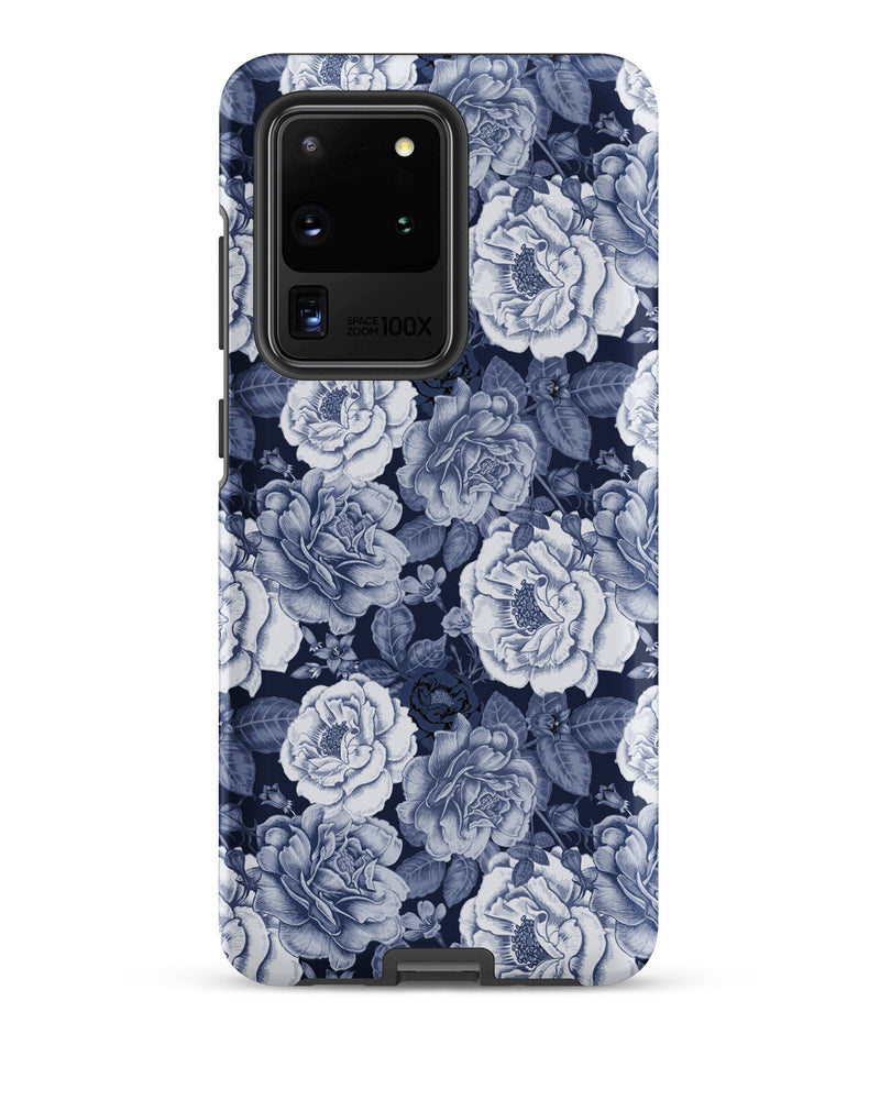 Denim Floral Cabin Case for Samsung®