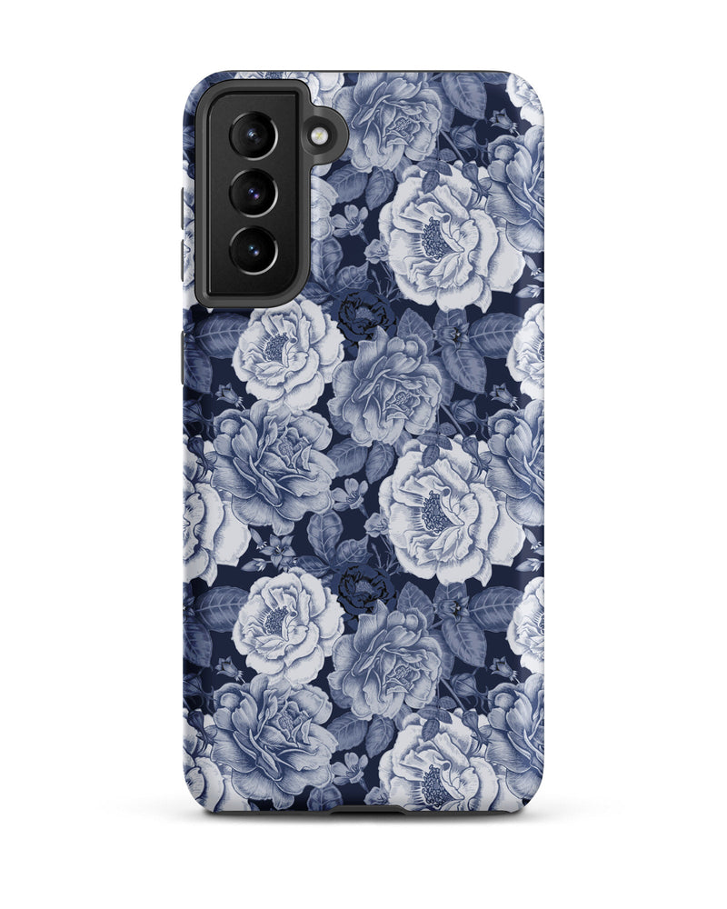 Denim Floral Cabin Case for Samsung®