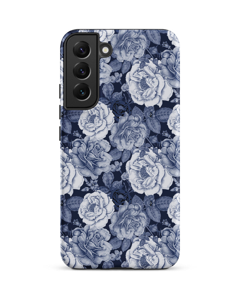 Denim Floral Cabin Case for Samsung®